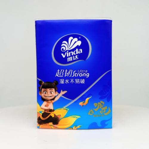 维达|Vinda限量超韧·2系列哪吒之魔童闹海手帕纸巾第3款反面图-纸巾博物馆