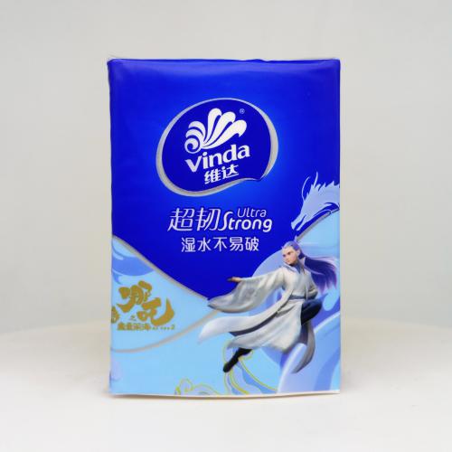 维达|Vinda限量超韧·2系列哪吒之魔童闹海手帕纸巾第4款反面图-纸巾博物馆