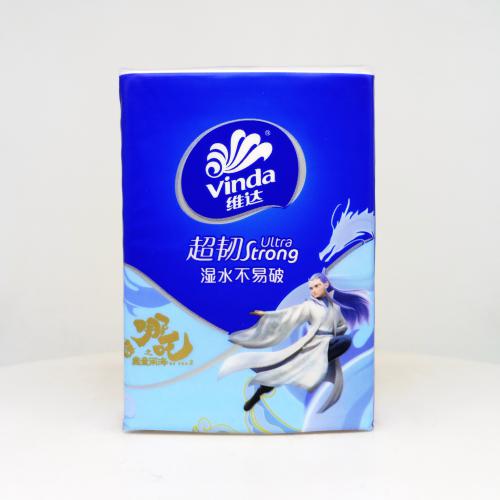 维达|Vinda限量超韧·2系列哪吒之魔童闹海手帕纸巾第2款反面图-纸巾博物馆