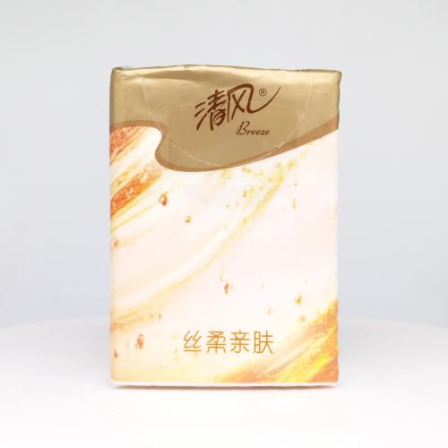 清风|Breeze丝柔系列丝柔亲肤手帕纸巾第4款正面图-纸巾博物馆
