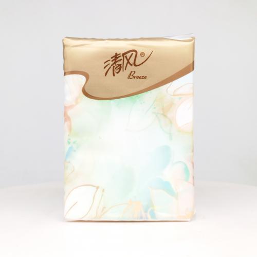 清风|Breeze丝柔系列江南白茶无香手帕纸巾第6款反面图-纸巾博物馆
