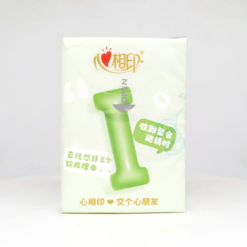 心相印|Hearttex交个心朋友系列MBTI手帕纸巾第5款正面图-纸巾博物馆