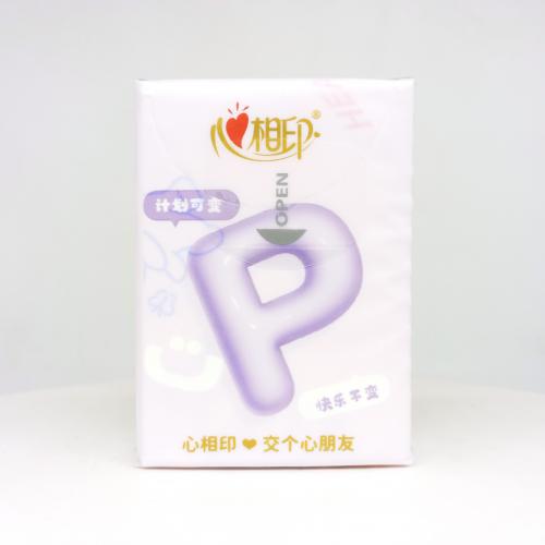 心相印|Hearttex交个心朋友系列MBTI手帕纸巾第4款正面图-纸巾博物馆