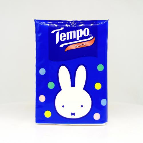 得宝|Tempo米菲系列米菲手帕纸巾第2款反面图-纸巾博物馆