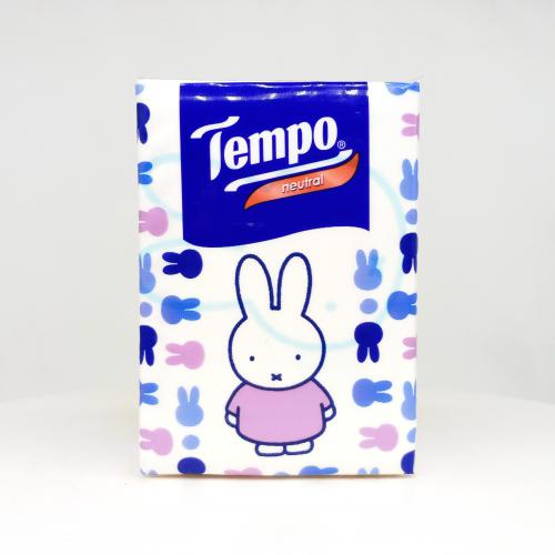 得宝|Tempo米菲系列米菲手帕纸巾第3款反面图-纸巾博物馆