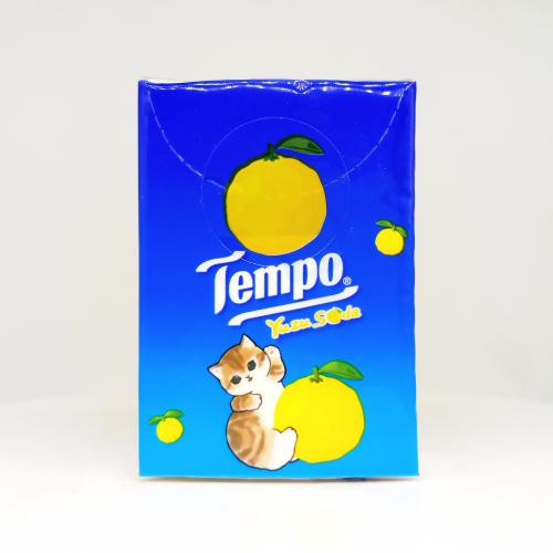 得宝|Tempomofusand系列柚子苏打手帕纸巾第2款正面图-纸巾博物馆