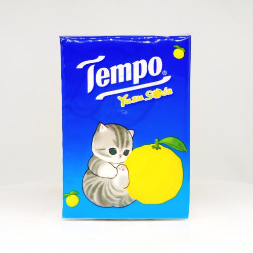 得宝|Tempomofusand系列柚子苏打手帕纸巾第2款反面图-纸巾博物馆
