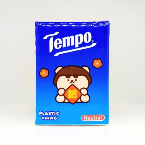 得宝|Tempo新年限定系列PlasticThing新年手帕纸巾第2款反面图-纸巾博物馆
