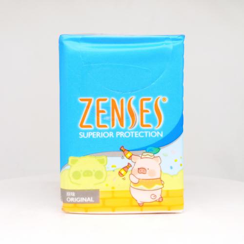 倩丝|ZENSES罐头猪系列原味手帕纸巾第2款正面图-纸巾博物馆