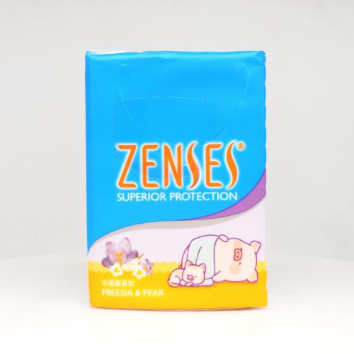 倩丝|ZENSES罐头猪系列小苍兰香梨手帕纸巾第2款正面图-纸巾博物馆