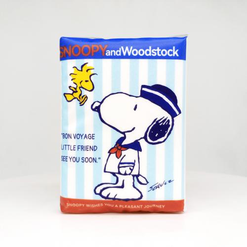 sunde|sunde史努比系列史努比手帕纸巾第2款反面图-纸巾博物馆