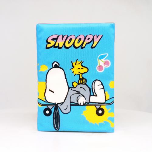 sunde|sunde史努比系列史努比多巴胺手帕纸巾第3款反面图-纸巾博物馆