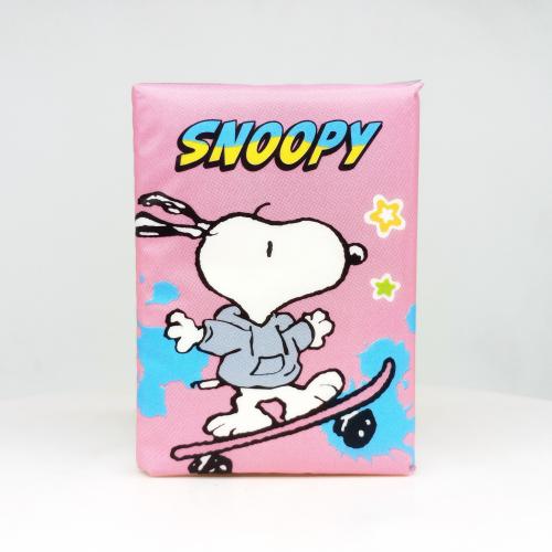 sunde|sunde史努比系列史努比多巴胺手帕纸巾第4款反面图-纸巾博物馆