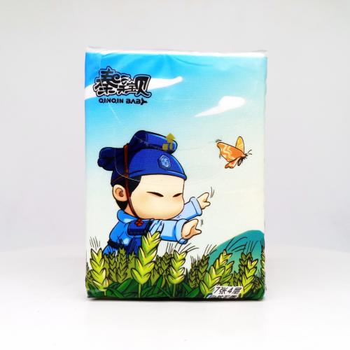 咕噜|KOOLUM系列秦亲宝贝手帕纸巾第3款正面图-纸巾博物馆