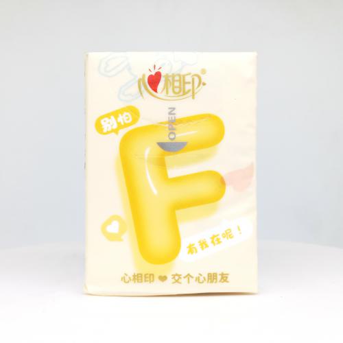 心相印|Hearttex交个心朋友系列MBTI手帕纸巾第3款正面图-纸巾博物馆