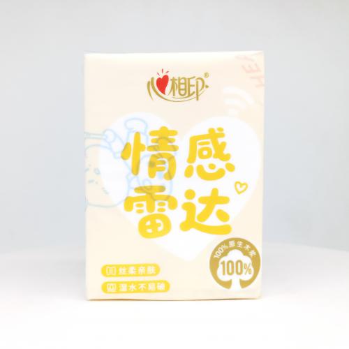 心相印|Hearttex交个心朋友系列MBTI手帕纸巾第3款反面图-纸巾博物馆