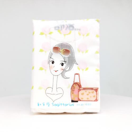 舒洁|Kleenex星座女生系列星座女生手帕纸巾第3款正面图-纸巾博物馆